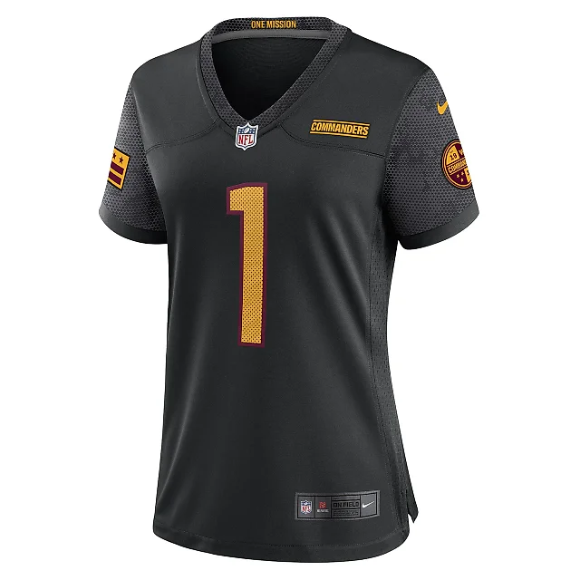 Zennovawear Women's Washington Commanders Jahan Dotson Black Player Jersey