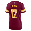 Zennovawear Women's Washington Commanders Jake Fromm Burgundy Home Game Player Jersey