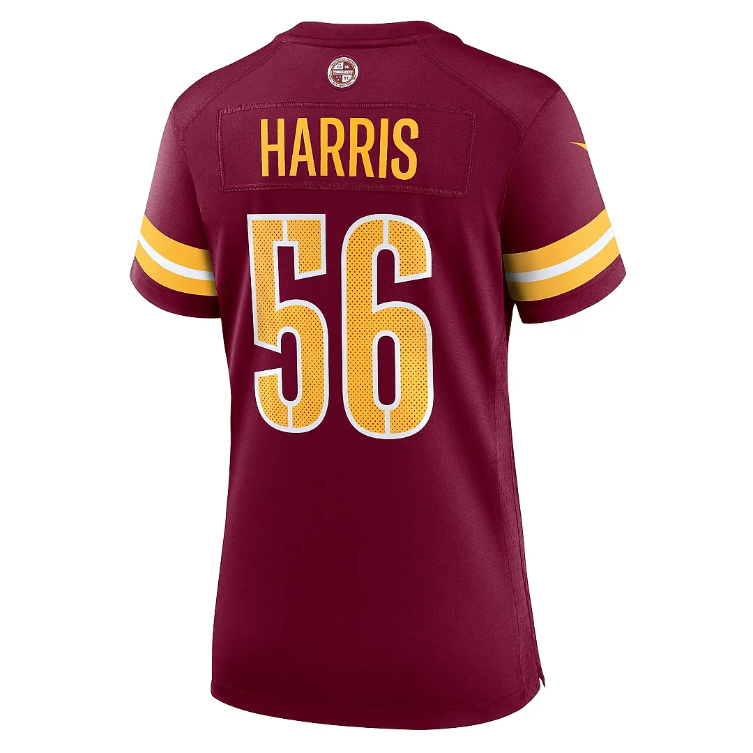 Zennovawear Women's Washington Commanders Jalen Harris Burgundy Game Jersey
