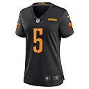 Zennovawear Women's Washington Commanders Jayden Daniels Black Alternate Game Player Jersey