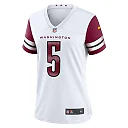 Zennovawear Women's Washington Commanders Jayden Daniels White Game Jersey