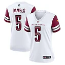 Zennovawear Women's Washington Commanders Jayden Daniels White Game Jersey