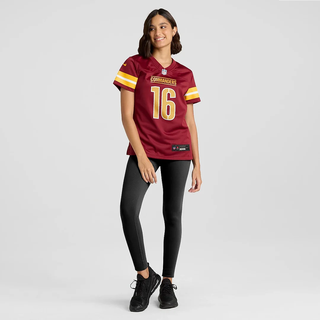 Zennovawear Women's Washington Commanders Jeff Driskel Burgundy Game Jersey