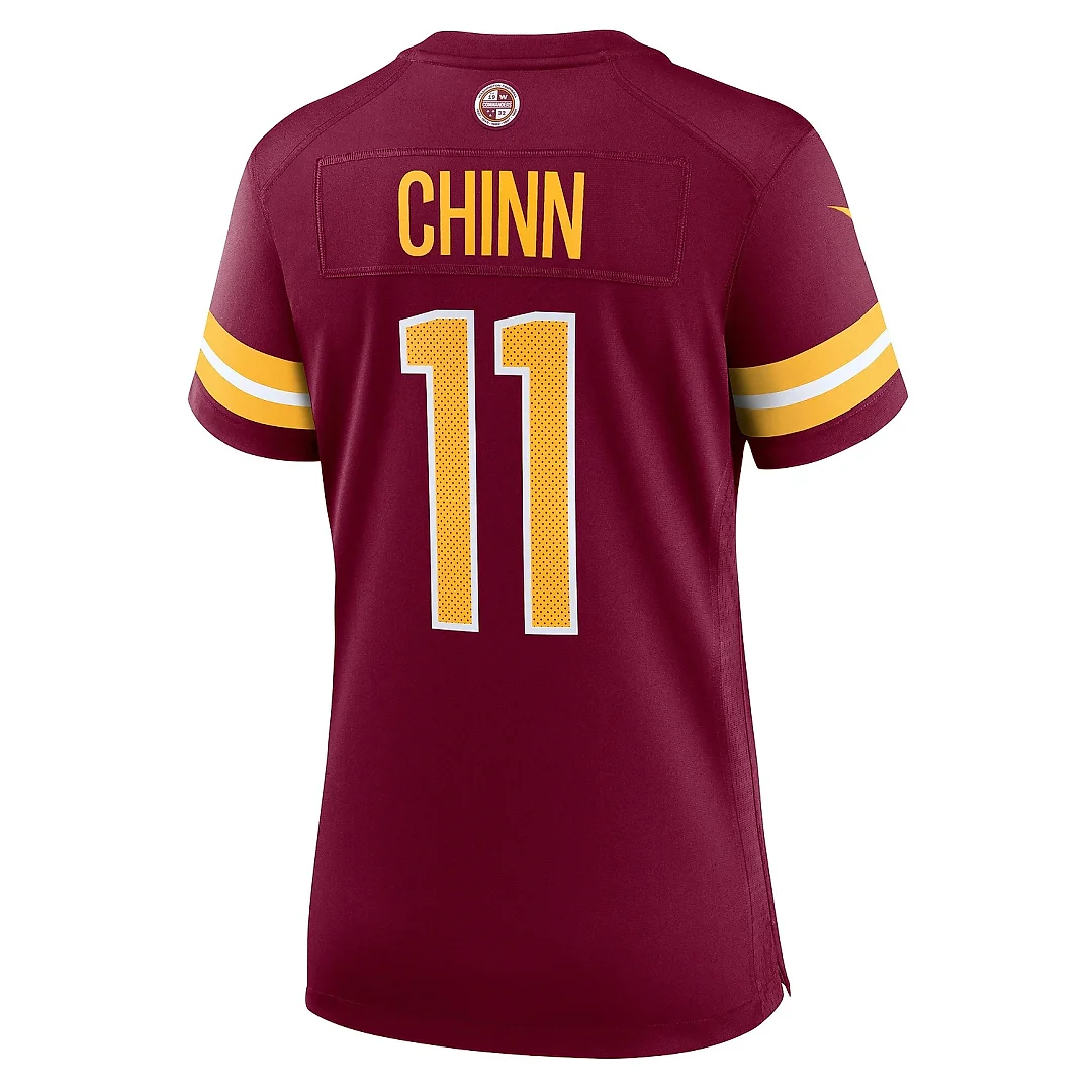 Zennovawear Women's Washington Commanders Jeremy Chinn Burgundy Game Jersey
