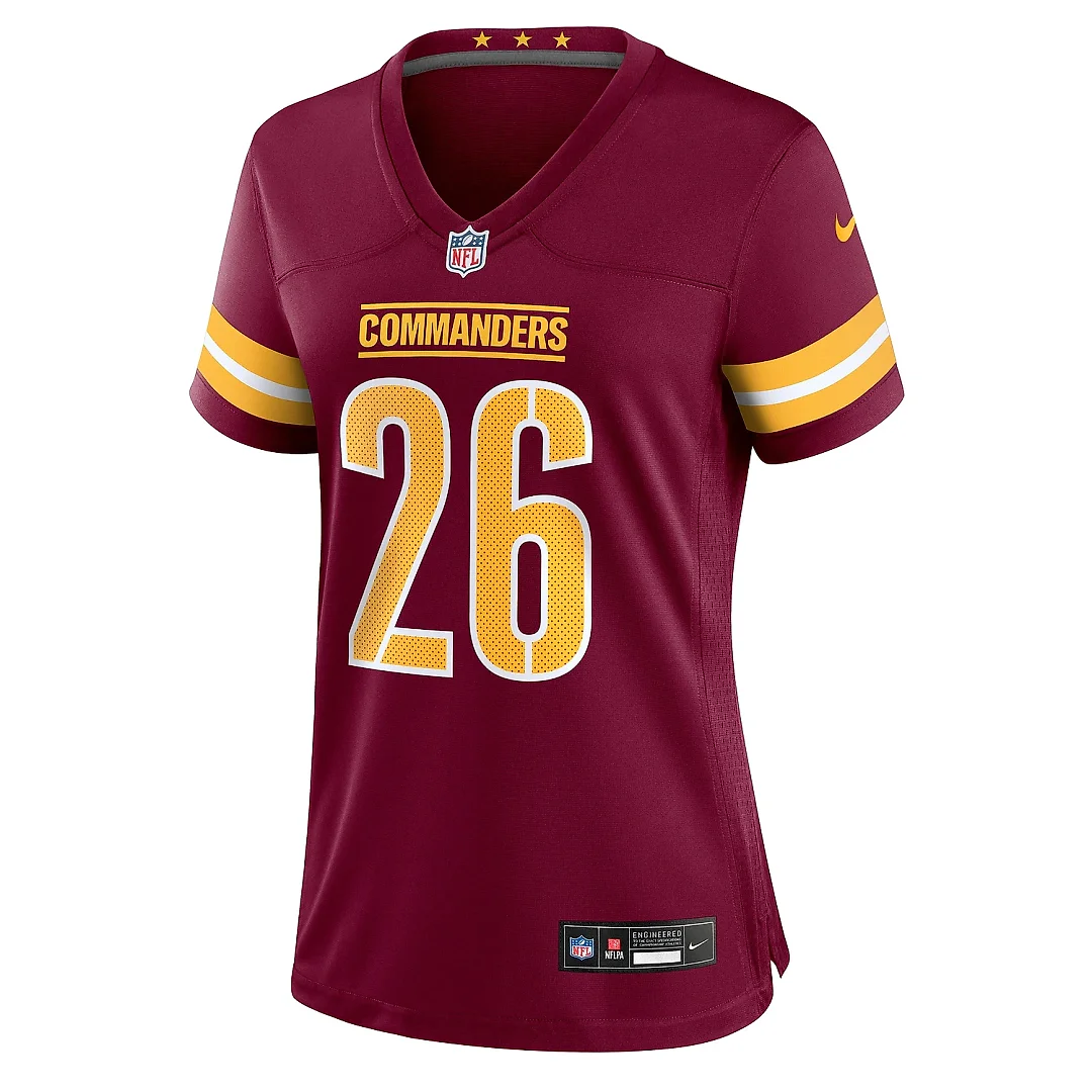 Zennovawear Women's Washington Commanders Jeremy McNichols Burgundy Game Jersey