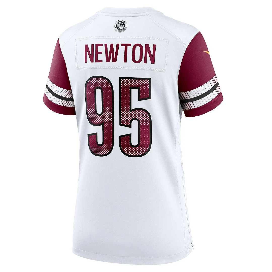 Zennovawear Women's Washington Commanders Jer'Zhan Newton White Game Jersey