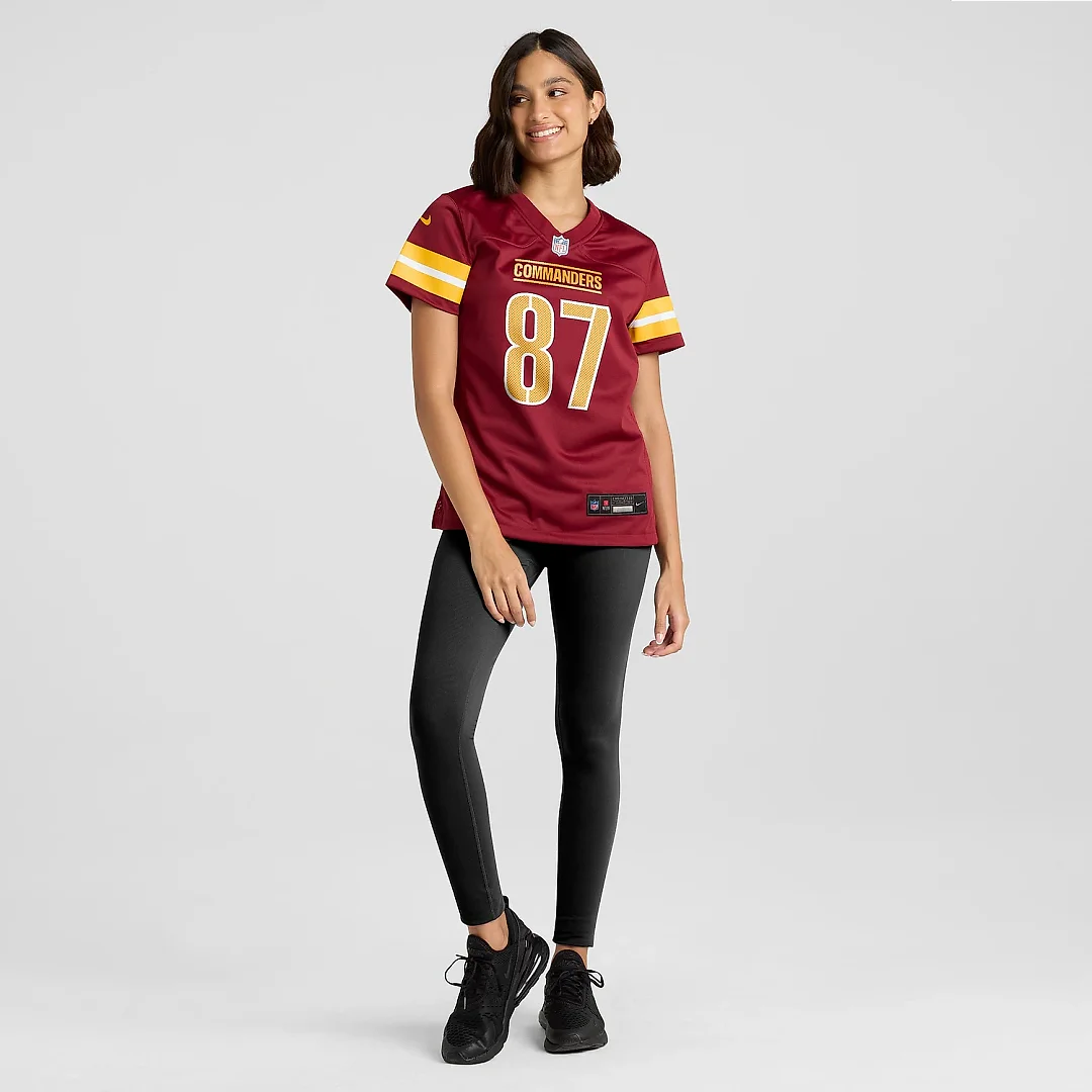 Zennovawear Women's Washington Commanders John Bates Burgundy Game Jersey
