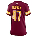 Zennovawear Women's Washington Commanders Khaleke Hudson Burgundy Game Jersey