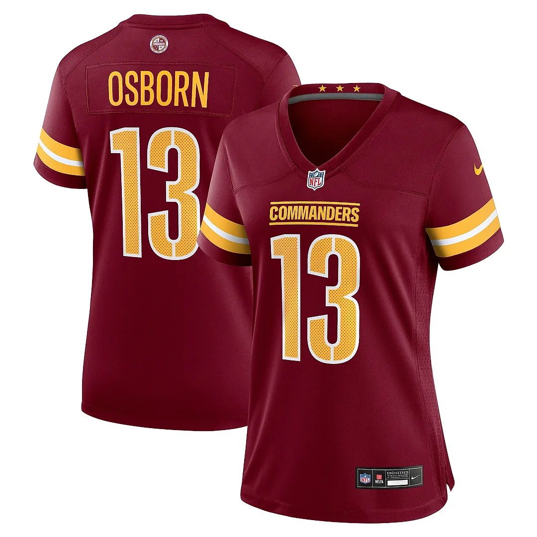 Zennovawear Women's Washington Commanders K.J. Osborn Burgundy Team Game Jersey