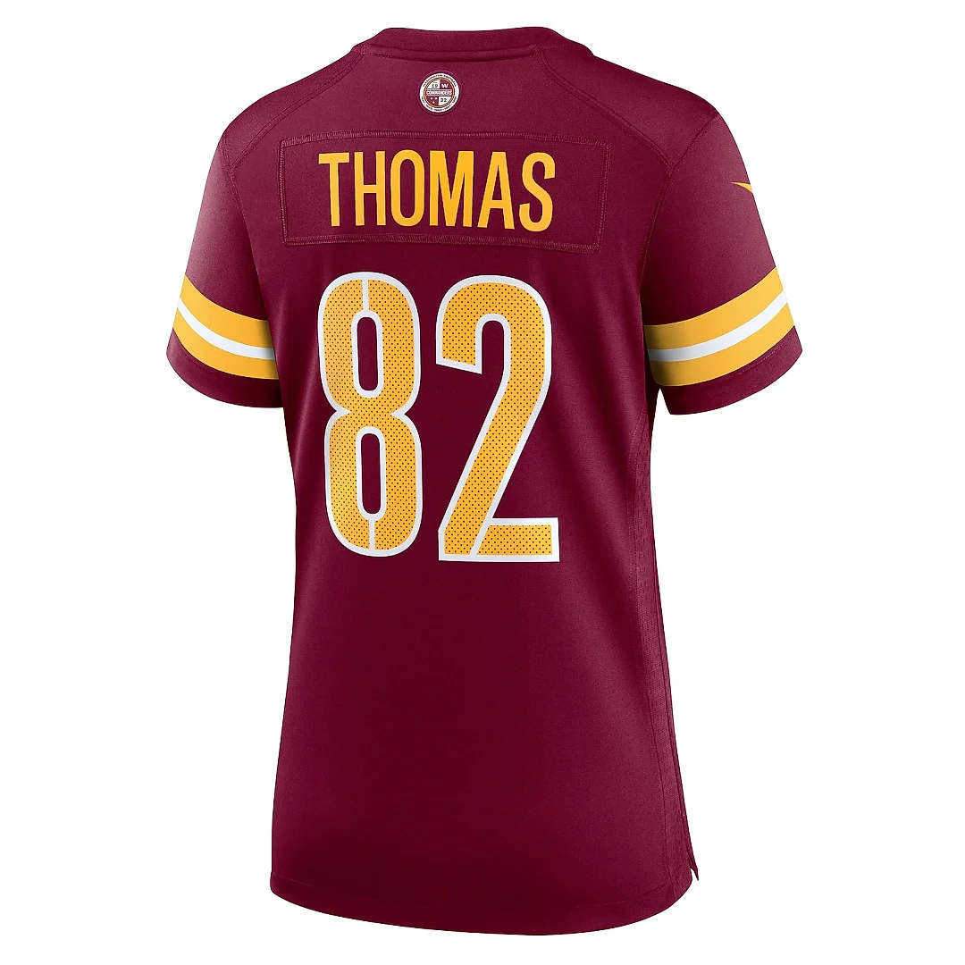 Zennovawear Women's Washington Commanders Logan Thomas Burgundy Game Jersey