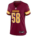 Zennovawear Women's Washington Commanders Magee Burgundy Game Jersey