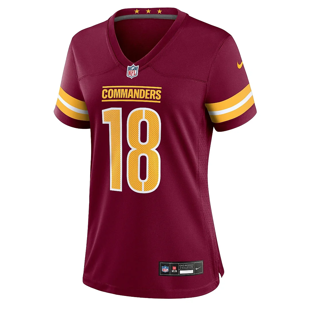 Zennovawear Women's Washington Commanders Marcus Mariota Burgundy Game Jersey