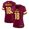 Zennovawear Women's Washington Commanders Marcus Mariota Burgundy Game Jersey