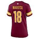 Zennovawear Women's Washington Commanders Marcus Mariota Burgundy Game Jersey