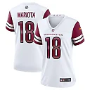 Zennovawear Women's Washington Commanders Marcus Mariota White Game Jersey