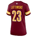 Zennovawear Women's Washington Commanders Marshon Lattimore Burgundy Game Jersey