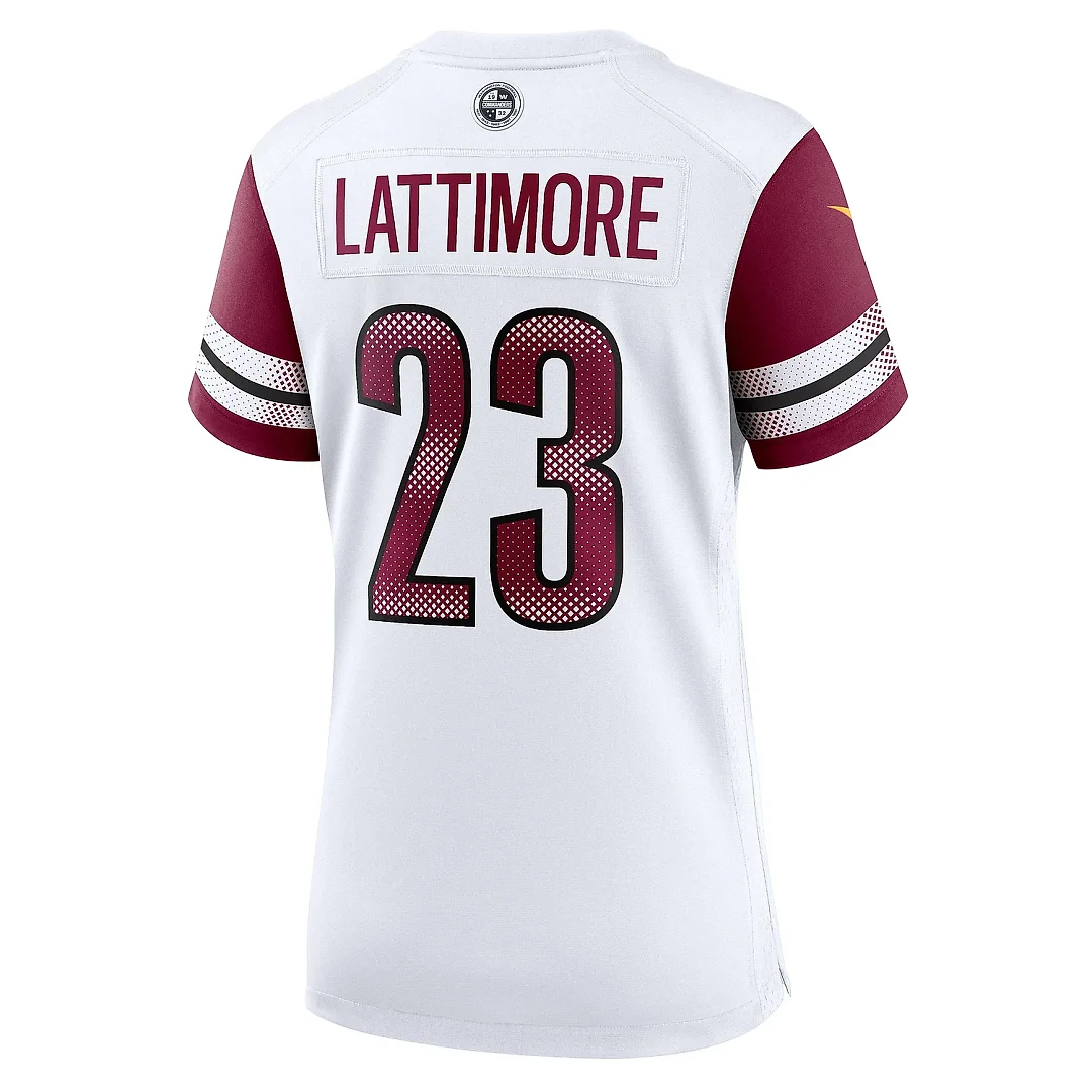 Zennovawear Women's Washington Commanders Marshon Lattimore White Game Jersey
