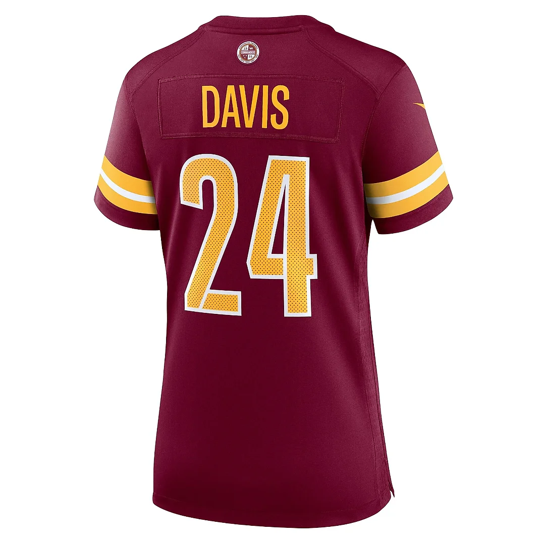 Zennovawear Women's Washington Commanders Michael Davis Burgundy Game Jersey