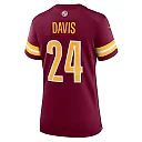 Zennovawear Women's Washington Commanders Michael Davis Burgundy Game Jersey