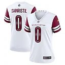 Zennovawear Women's Washington Commanders Mike Sainristil White Game Jersey