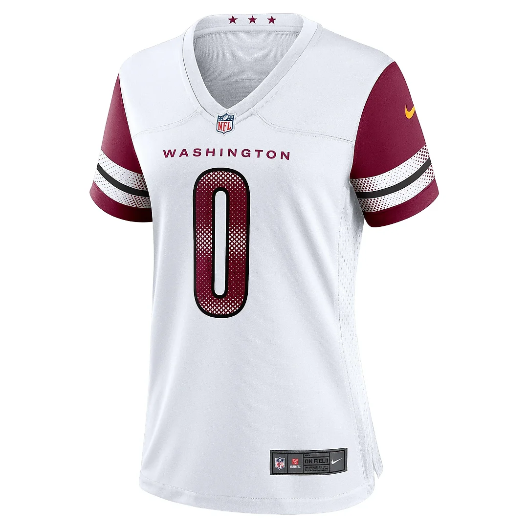 Zennovawear Women's Washington Commanders Mike Sainristil White Game Jersey
