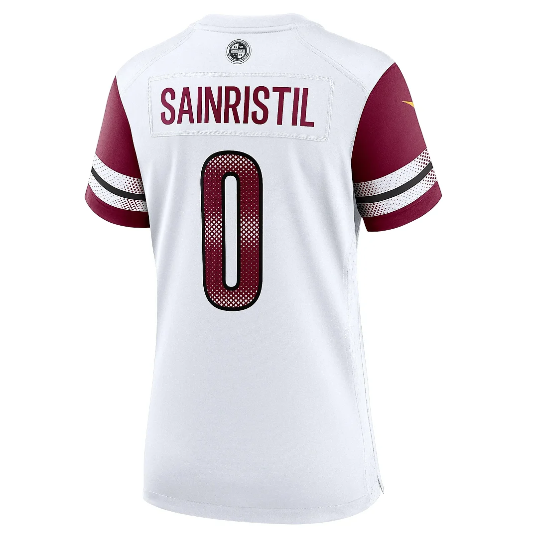 Zennovawear Women's Washington Commanders Mike Sainristil White Game Jersey