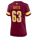 Zennovawear Women's Washington Commanders Nick Gates Burgundy Game Player Jersey