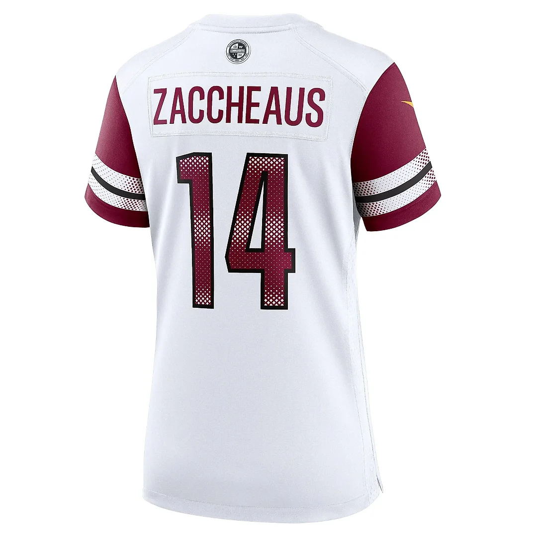 Zennovawear Women's Washington Commanders Olamide Zaccheaus White Game Jersey