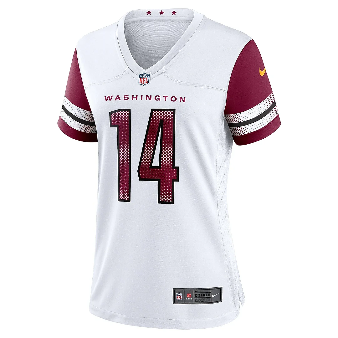 Zennovawear Women's Washington Commanders Olamide Zaccheaus White Game Jersey