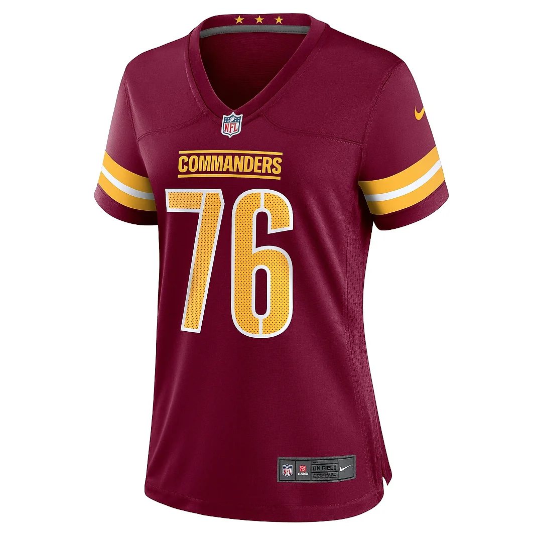 Zennovawear Women's Washington Commanders Sam Cosmi Burgundy Game Jersey