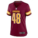 Zennovawear Women's Washington Commanders Sean Chandler Burgundy Game Jersey