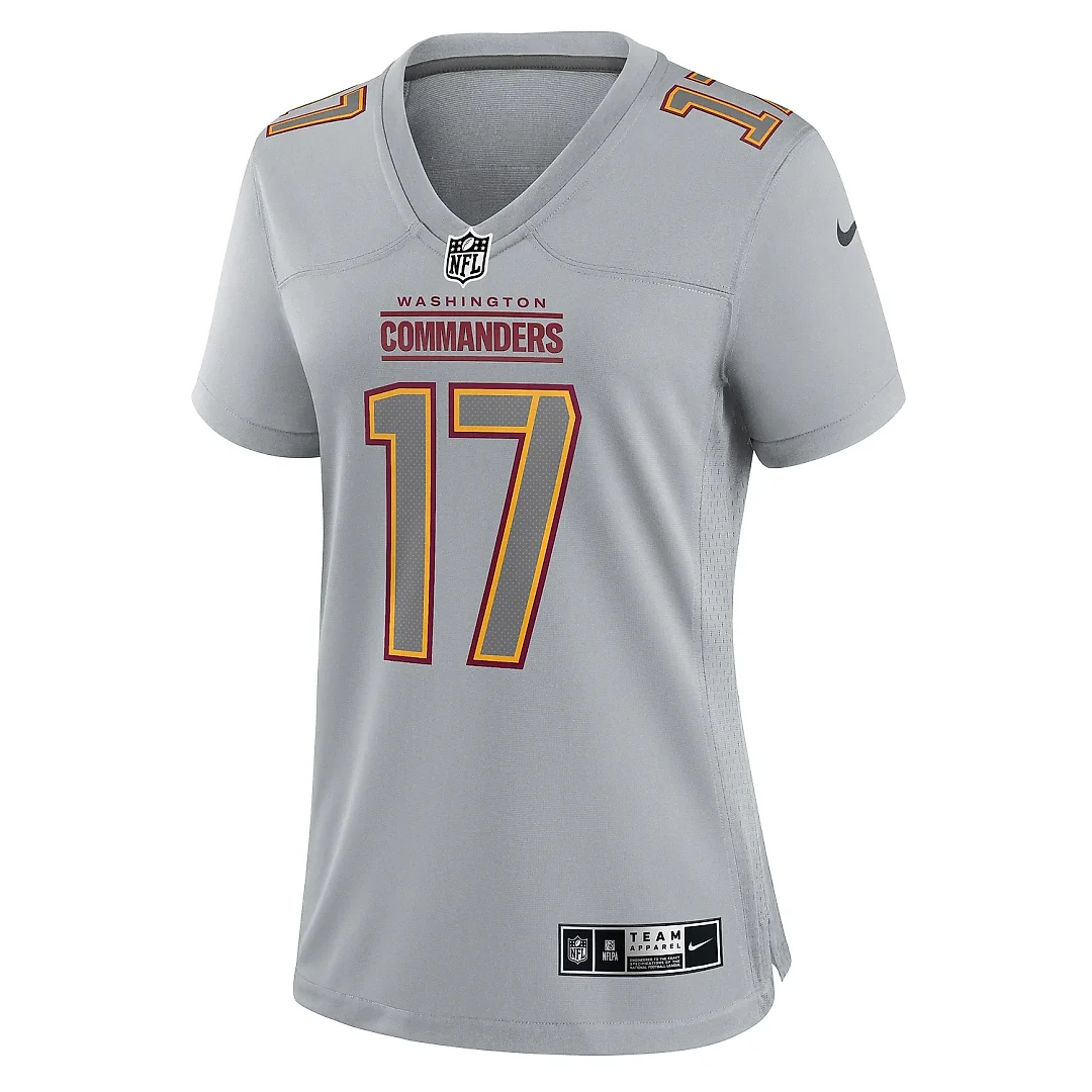 Zennovawear Women's Washington Commanders Terry McLaurin Gray Atmosphere Fashion Game Jersey