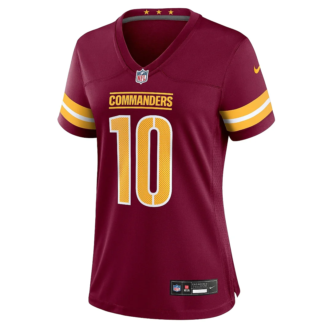 Zennovawear Women's Washington Commanders Tress Way Burgundy Game Jersey