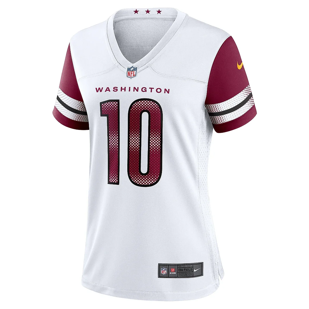 Zennovawear Women's Washington Commanders Tress Way White Game Jersey