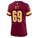 Zennovawear Women's Washington Commanders Tyler Ott Burgundy Game Jersey