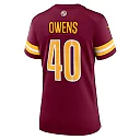Zennovawear Women's Washington Commanders Tyler Owens Burgundy Game Jersey