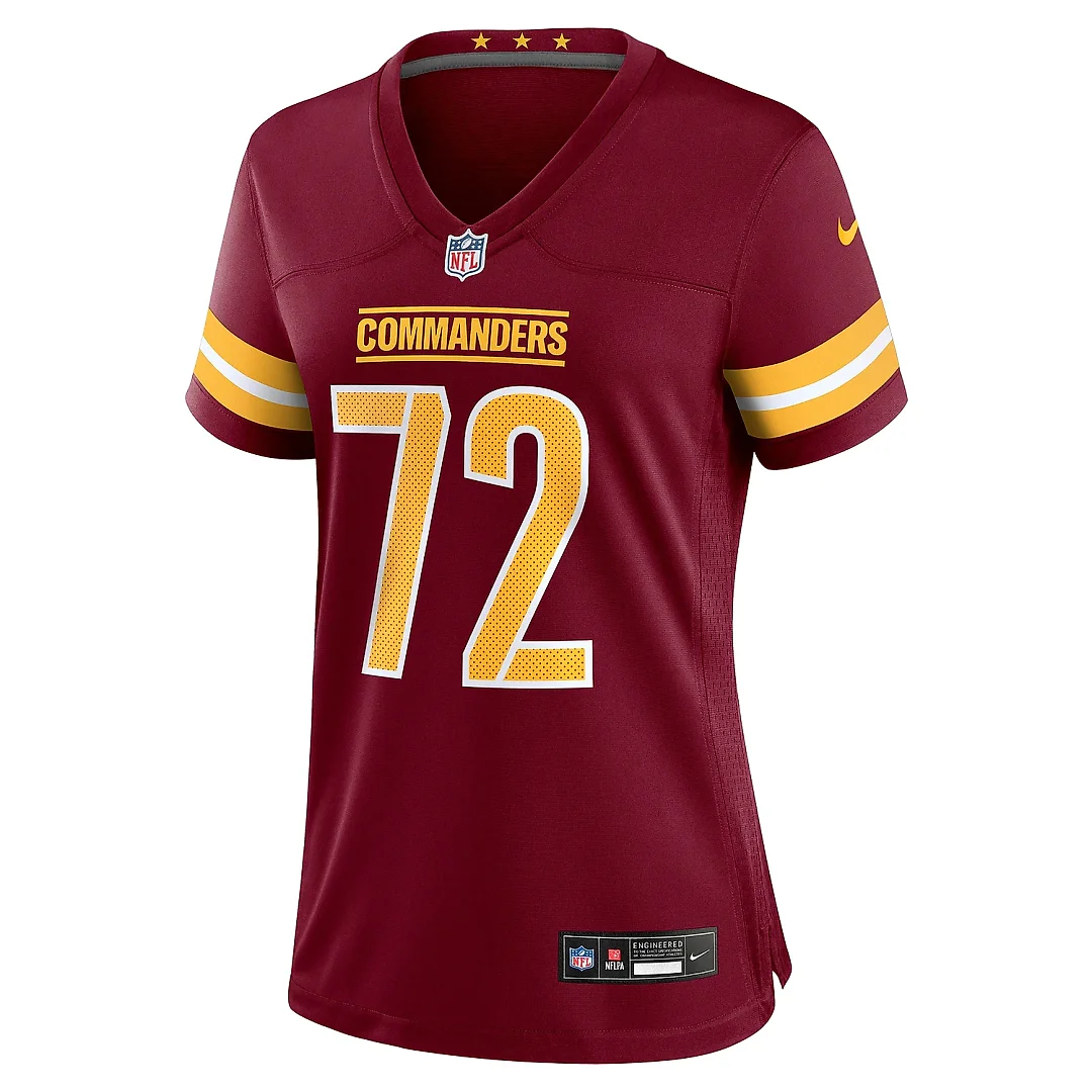 Zennovawear Women's Washington Commanders Viliami Fehoko Jr. Burgundy Team Game Jersey