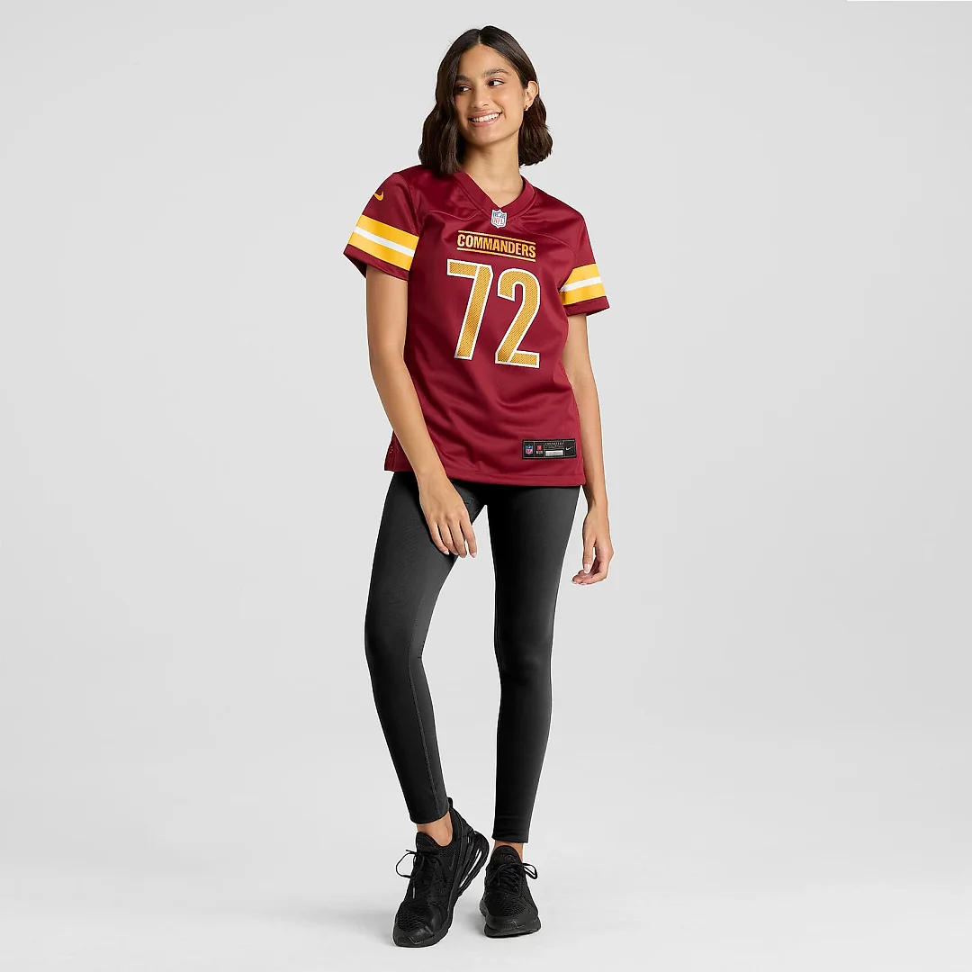 Zennovawear Women's Washington Commanders Viliami Fehoko Jr. Burgundy Team Game Jersey