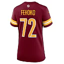 Zennovawear Women's Washington Commanders Viliami Fehoko Jr. Burgundy Team Game Jersey