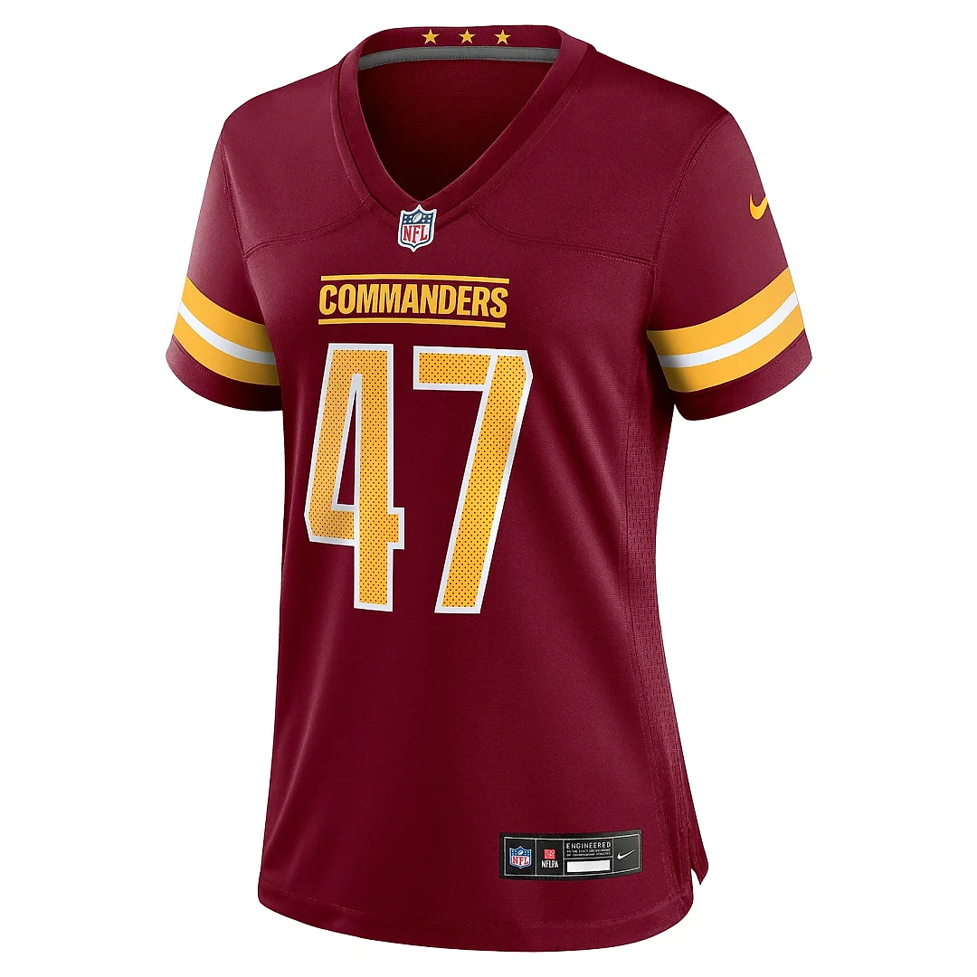 Zennovawear Women's Washington Commanders Zane Gonzalez Burgundy Game Jersey