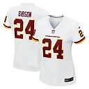 Zennovawear Women's Washington Football Team Antonio Gibson White Game Jersey