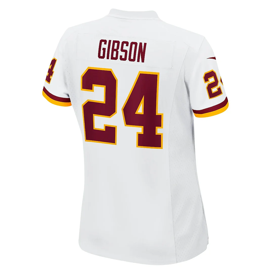 Zennovawear Women's Washington Football Team Antonio Gibson White Game Jersey