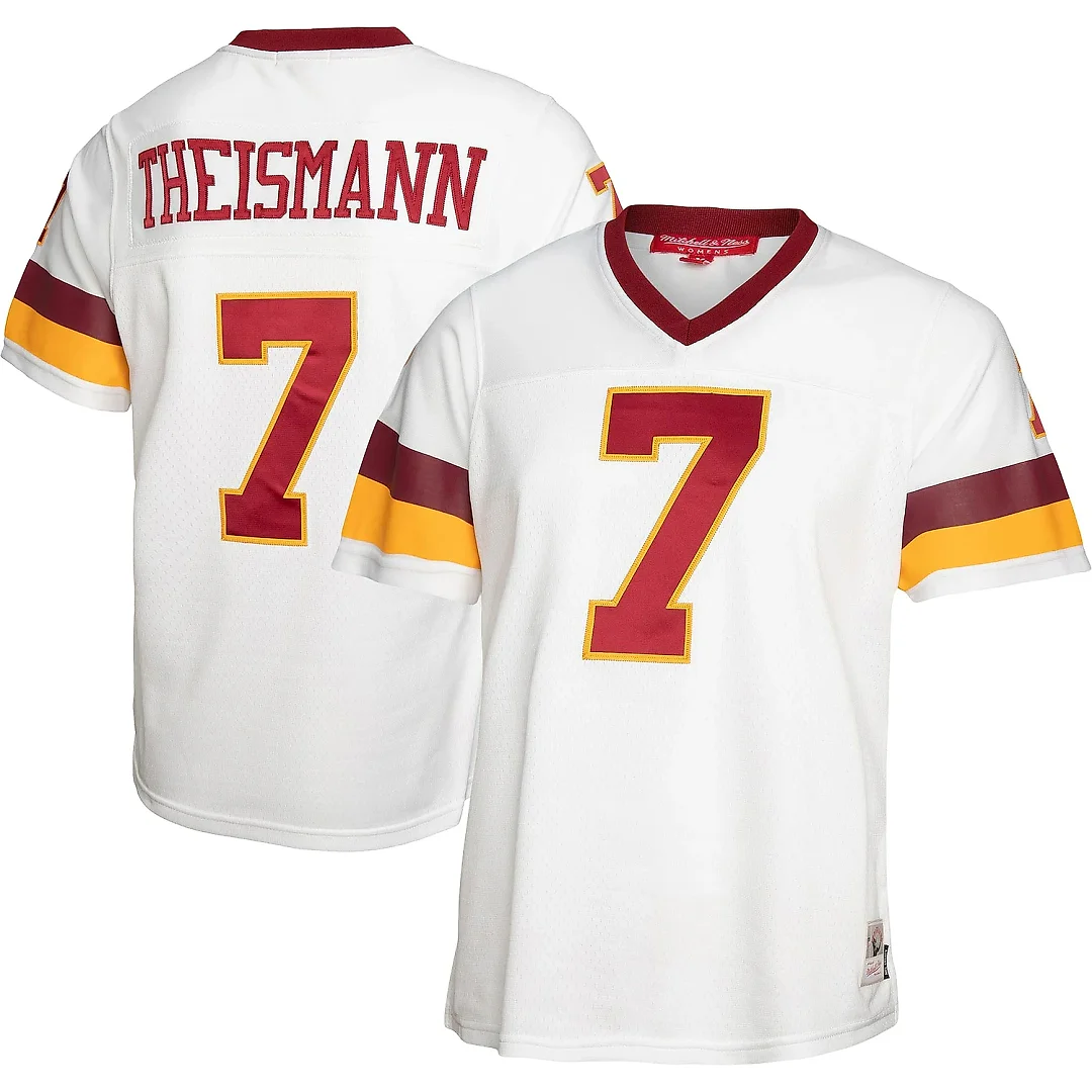 Zennovawear Women's Washington Football Team Joe Theismann Mitchell & Ness White Legacy Player Jersey