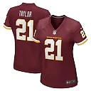 Zennovawear Women's Washington Football Team Sean Taylor Burgundy Retired Player Game Jersey
