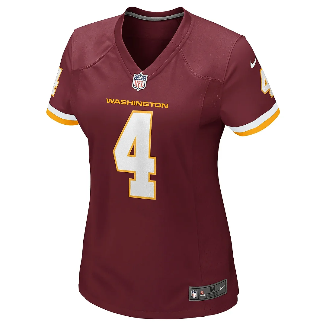 Zennovawear Women's Washington Football Team Taylor Heinicke Burgundy Game Jersey
