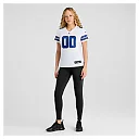 Zennovawear Women's White Dallas Cowboys Custom Game Jersey