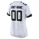 Zennovawear Women's White Jacksonville Jaguars Custom Game Jersey