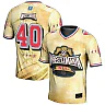 Zennovawear WrestleMania 40 Football Jersey All Over Printed - Men Yellow