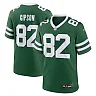 Zennovawear Xavier Gipson 82 New York Jets Team Game Men Jersey - Legacy Green