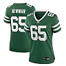 Zennovawear Xavier Newman 65 New York Jets Women's Team Game Jersey - Legacy Green
